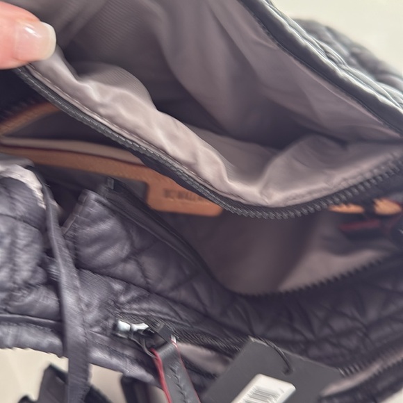 MZ WALLACE Parker Black Quilted Shoulder Bag NWT - Picture 6 of 11